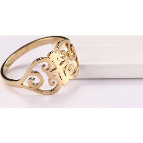 Cooltime Supernatural Cross Ring Stainless Steel Silver Color Rings Wedding Engagement Valentines Gift for Women Men Girlfriend
