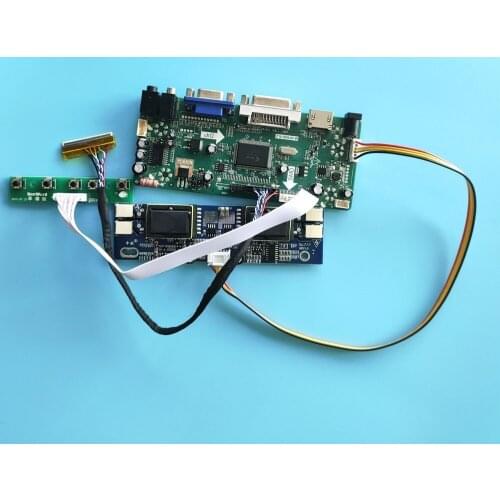 Kit for LM190WX1-TLC2/LM190WX1-TLD2 1440x900 Controller Board HDMI+DVI+VGA LCD Audio Driver Screen Dispay 30pin Panel 4 Lamps