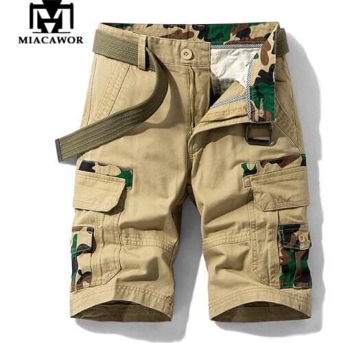 MIACAWOR Mens Summer Shorts