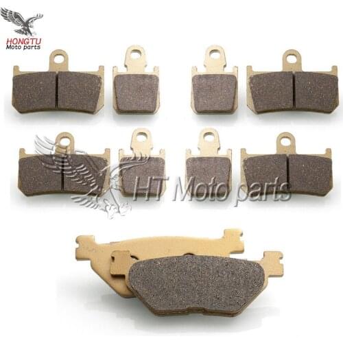 Motorcycle Front Rear Brake Pads For Yamaha VMX 1700 Vmax 1700 V-Max 2009-2016