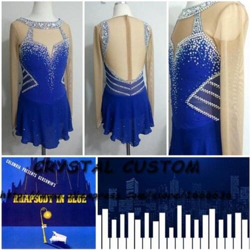 Adult Figure Skating Dress New Brand Ice Skating Dresses Custom-made For Competition DR4871