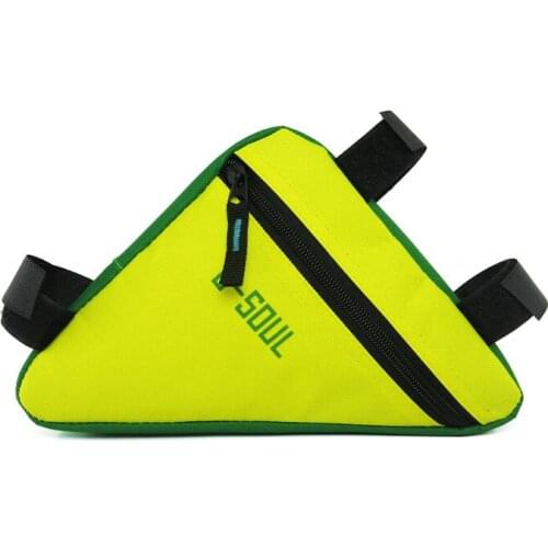 4 Colors Waterproof Triangle Cycling Bicycle Bags Front Tube Frame Bag Mountain Bike Triangle Pouch Frame Holder Saddle Bag