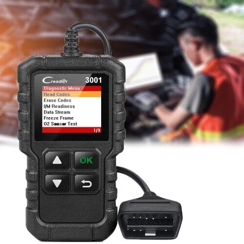 X431 CR3001 OBDII Check Engine Light Car Diagnostic Tool OBD2 LIVE DATA Code Reader Scanner