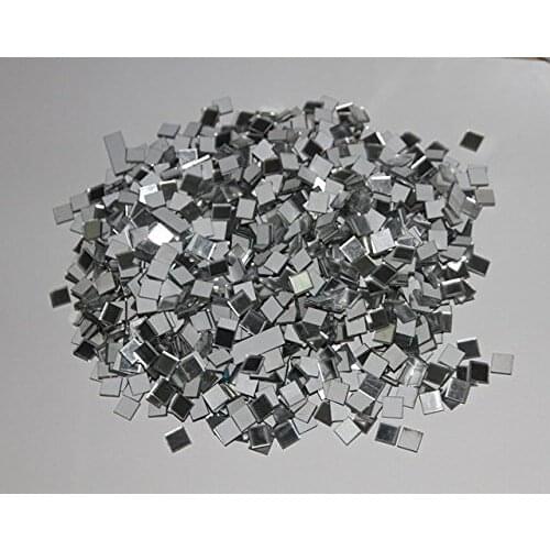 1000pcs 1x1cm mosaic square mirror sticker , Wall mirror sticker ,DIY craft& scrapbooking accessory