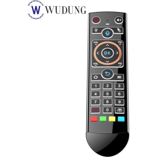 2021 Newest Q2 2.4GHZ Universal Remote Control For Android TV Box/PC/Tablet/Gamepad Fly Air Mouse With Google Assistant
