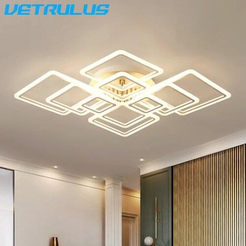Acrylic Led Ceiling Lamp Creative Home Fixture Led Ceiling Light Living Room Decoration Indoor Modern Chandelier Plafonniers