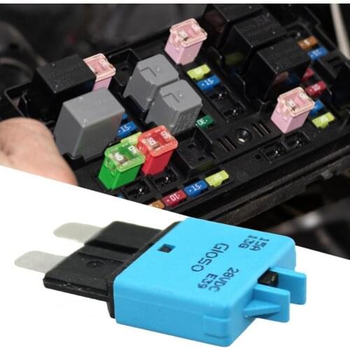 50% Hot Sales!!!Circuit Breaker Fuse Wide Current Coverage Automotive Metal 5A/6A/7.5A/10A/15A/20A/25A/30A Car Safety Fuse for C