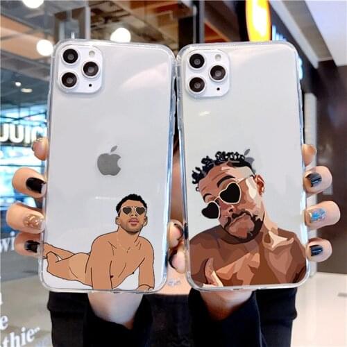 Yo Perreo Sola Bad Bunny Maluma TPU Soft Silicone Phone Case Cover for iPhone 11 12 Pro X XS MAX 6 7 8 Plus XR Fundas Coque