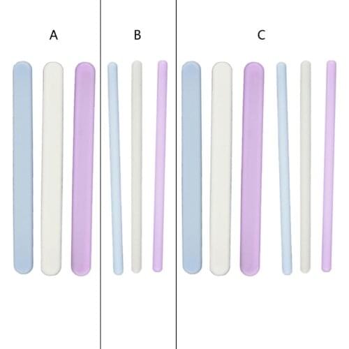 Diy Resin Crystal Epoxy Silicone Mirror Stirring Rod Mixed Resin Epoxy Tool Material Round Stirring Rod