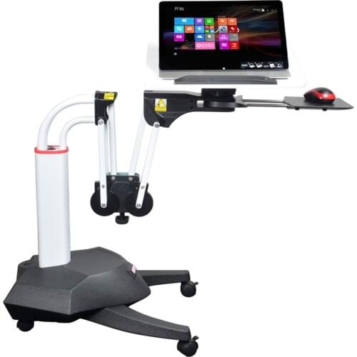 Kesrer-01 Full Motion Long Arm Multifunctional Moving Laptop Desk Sofa Bedside Notebook Stand Lazy Lift Rotating Computer Table