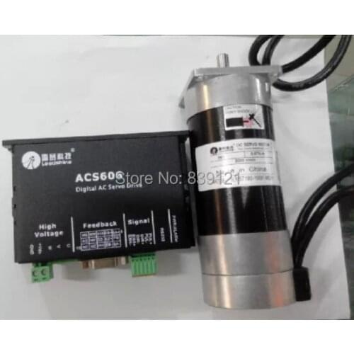 Leadshine 180 w BLM57180-1000 + dc servo motor driver ACS606 24 v -36V one set wholesales