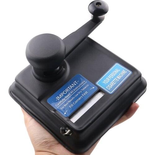 Metal Semi-automatic Cigarette Rolling Machine Tobacco For 8mm Cigarette Injector Maker Roller Handmade
