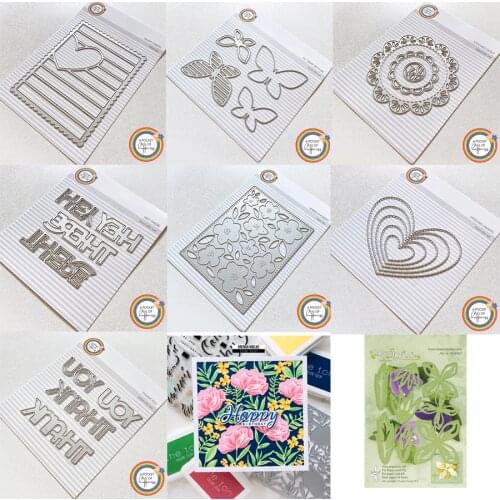 Panalisacraft 9 styles background Metal Cutting Dies Stencils for DIY Scrapbooking/album Decorative Embossing DIY Paper Cards