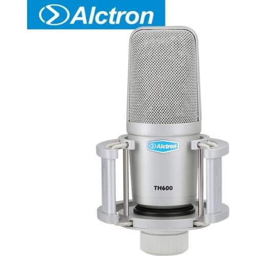 Alctron TH600 large diaphragm professional studio recording condenser mic for vocal recording,stage performance,live broadcast