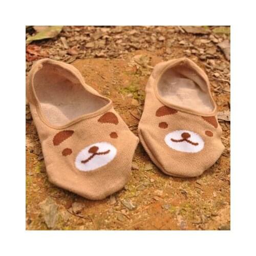 Warm comfortable cotton bamboo fiber girl womens socks ankle low female invisible color girl boy hosier 2pair=4pcs WS68