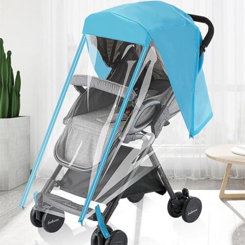 Universal Waterproof Winter thickened rain cover windproof dust cover baby stroller accessories walking stick trolley set full r