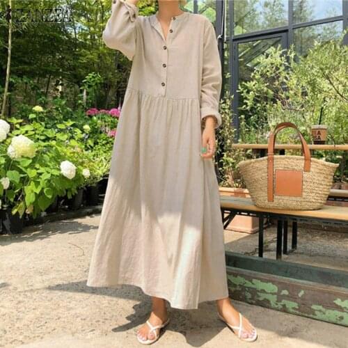 2021 Fall Womens Casual Solid Color Shirt Dress Long Pocket Long Skirt Office Ladies Work Cotton Dress Party Dress Robe Women