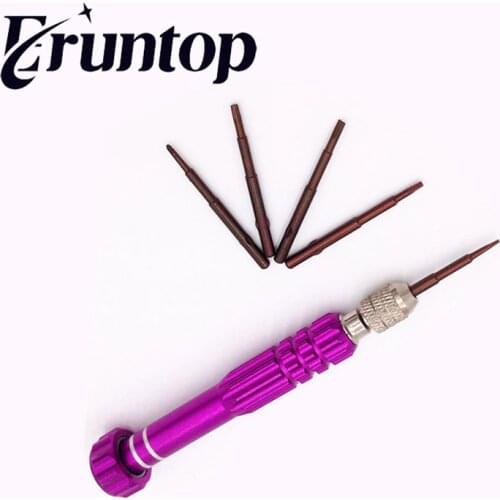 1pc New 5in1 Repair Alloy Steel Opening Tools Screwdrivers Kit For iPhone Samsung