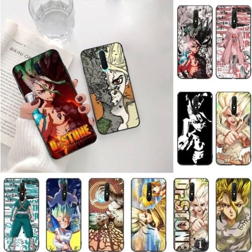 Anime Dr Stone Phone Case For Oppo A5 A9 2020 Reno2 z Renoace 3pro A73S A71 F11
