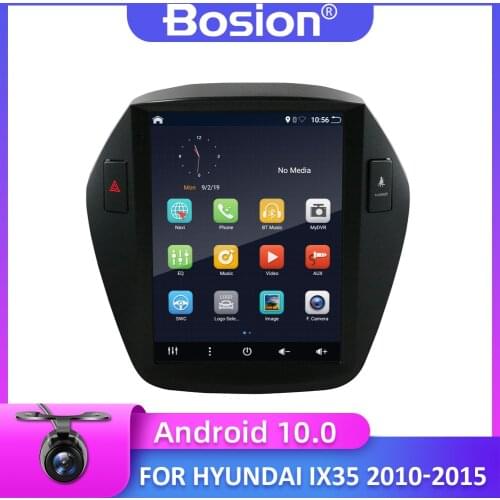 Bosion Android 10 Car DVD Radio Multimedia Player For Hyundai IX35 2010-2015 GPS Navigation autoradio 32GB Vertical Screen Tesla