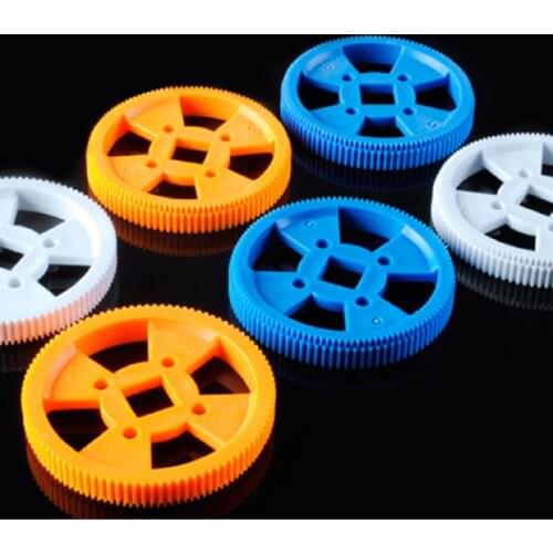 5pcs 64T 96T square hole Gear tank track accessories/ M0.5 thick gear / porous/toy accessories/Technology model parts