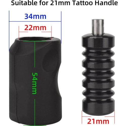 34mm Tattoo Grip Cover Tattoo Pen Cover Comfortable for 21mm Cartridge Grip