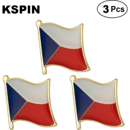 Czech Rep. Lapel Pin Brooches Pins Flag badge Brooch Badges