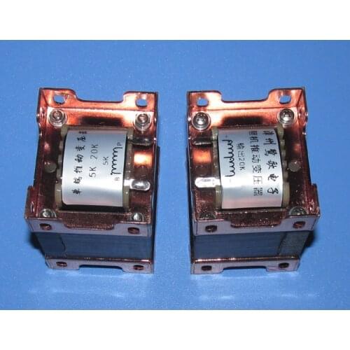 5K: 20K electronic tube single ended boost transformer suitable for 6F6 6P1 6P14 driving output,Can pass DC 25mA