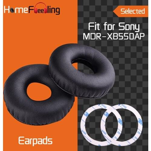 Homefeeling Earpads for Sony MDR XB550AP MDR-XB550AP Headphones Earpad Cushions Covers Velvet Ear Pad Replacement