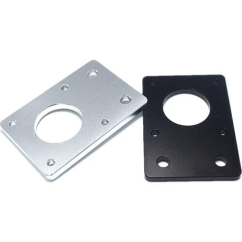 DuoWeiSi 3D Printer Parts 42 stepper motor fixing piece bracket for 2020 2040 aluminum profile aluminum plate
