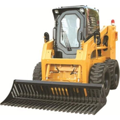 SY65 Mini Skid Steer Loader Diesel Engine Small Garden Backhoe Machine