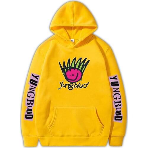 Men Hoodie Autumn Spring Yungblud Print Harajuku Rap Singer Fan Hoodie Fashion Streetwear Unisex Hoodie Costume