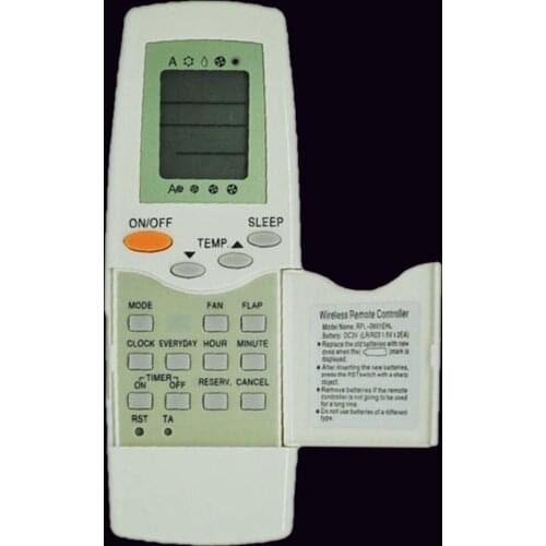 Original Replacement For CARRIER RFL-0601 AC Remoto Controller Air Conditioner Remote Control RFL-0301 0601EHL KTKL001