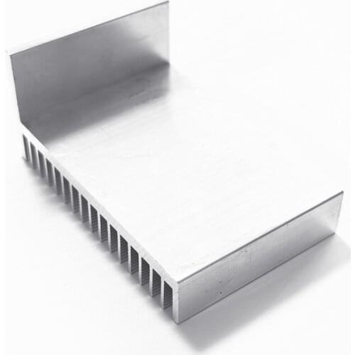 1pcs Cooling Radiator Aluminum Sheet Heatsink Transistor Heat Sink Cooler Radiator Cooling For PC Computer Components