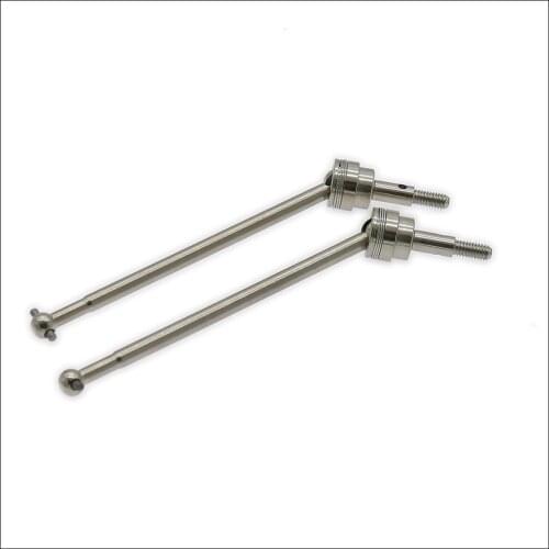 RCAWD #45 Steel Cvd Universal Drive Joint Shaft For RC Hobby Model Car 1/10 HSP Buggy Off-Road S106015S Upgraded Parts