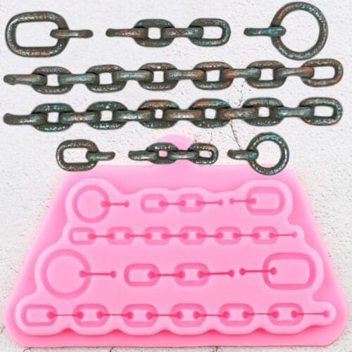 Chains Cake Border Silicone Moulds Fondant Cake Decorating Tools DIY Baking Candy Chocolate Gumpaste Moulds