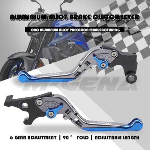 For MT-25 MT25 2015-2020 2016 2017 2018 2019 Motorcycle Accessories Folding Extendable Brake Clutch Levers