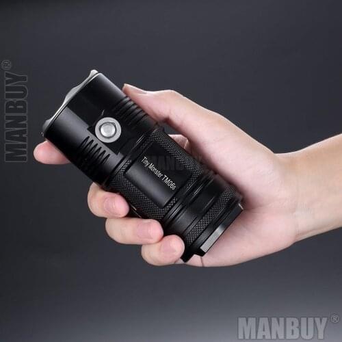 Free Shipping NITECORE 4000 Lumen TM06S CREE XM-L2 U3 LED Led Flashlight Waterproof without 4x18650 Torch Outdoor Camping Search