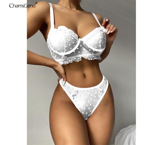 Lingerie Womens Underwear Set Sexy Lace Erotic Lingerie Set Female Underwear Set Lace Bra Thong Suit G-string Panties Dropship