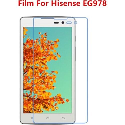 1/2/5/10 Pcs Ultra Thin Clear HD LCD Screen Protector Film With Cleaning Cloth Film For Hisense EG978