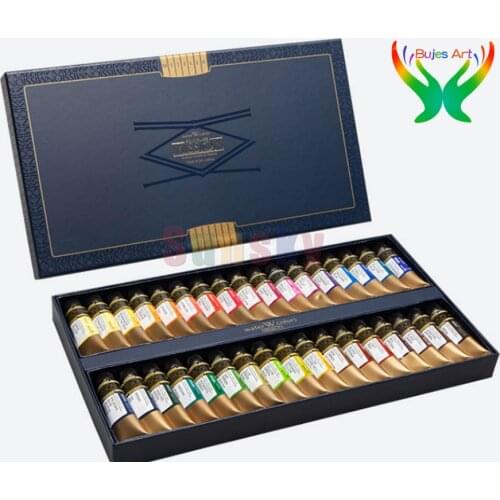 15 ml 34 colors Korea Mijello Imported Watercolor Paint Watercolor Paint Artist Watercolor Gold Package