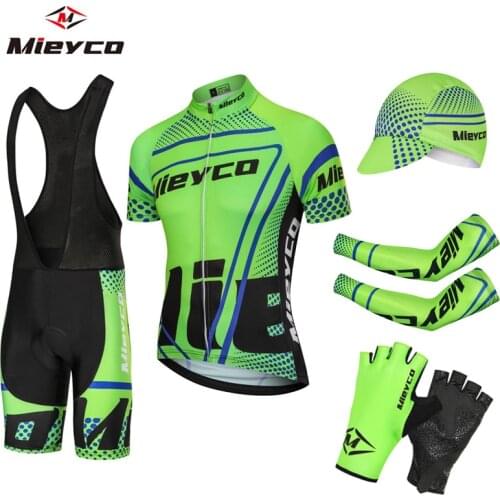 2021 Summer Mens Clothing Comfortable Racing Cycling Jersey Set Bicycle Suit Accessories Quick-Dry Mountain Bike Ropa Ciclismo