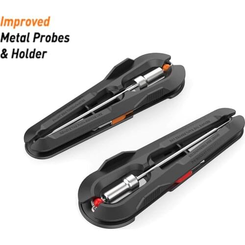 AidMax Stainless Steel Digital Thermometer Probes for Bluetooth Meat BBQ Cooking Thermometer