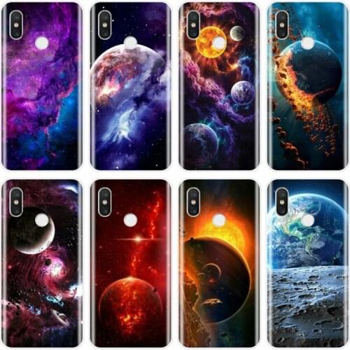 Fantasy starry universe Soft Silicone TPU Phone Case For xiaomi 4 4S 5 5S 5S PLUS 5C 6 6X 8 8Pro 8SE 8lite 9 9SE MAX 2 3 3Pro