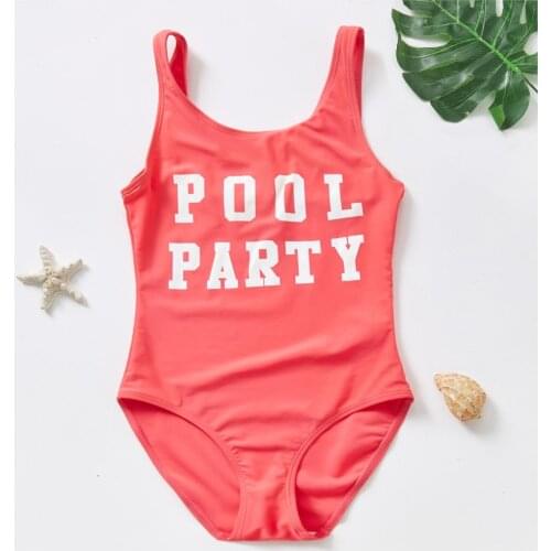 New 2021 Girls Sports Swimwear 9-14Y Teenager Girls Swimsuit High quality Children Swimwear Solid color Kids Beach wear