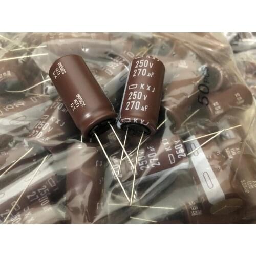 NEW NIPPON KXJ 250V270UF 18X35MM NCC electrolytic Capacitor 270UF 250V CHEMI-CON 270uf/250v kxj hot sale