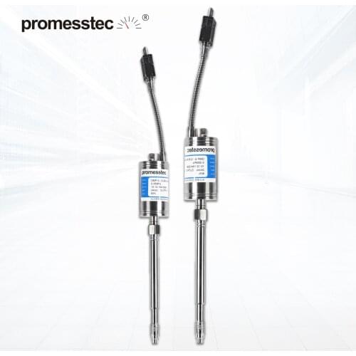 Applied to the pressure measurement and control of high temperture melt fluid and gas pressure transducer/transmitter