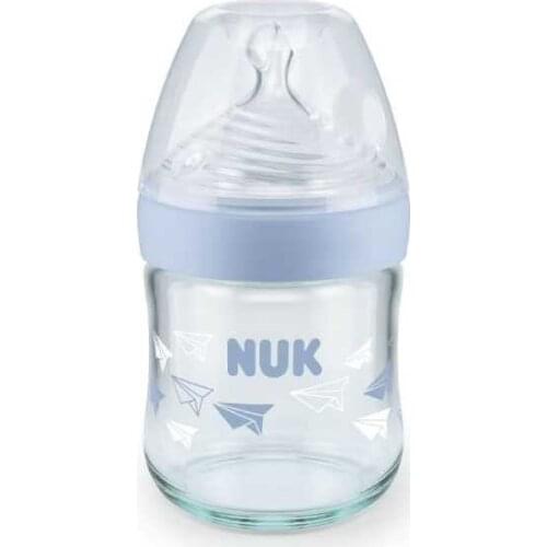 BIBERON CRISTAL SILICONA NUK NATURE SENSE 1S 120 ML