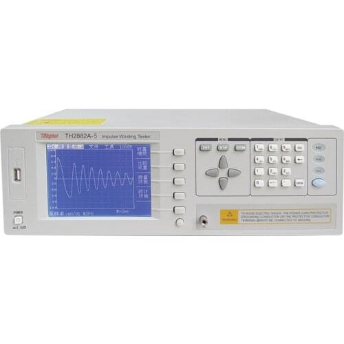 TH2882A-5 Output Voltage 500-5000V Single Phase Impulse Winding Tester