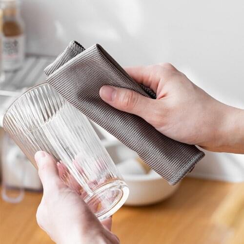 Top faith absorbent scouring pad wet and dry kitchen towel for housework cleaning wiping mirror glass clothing cloth